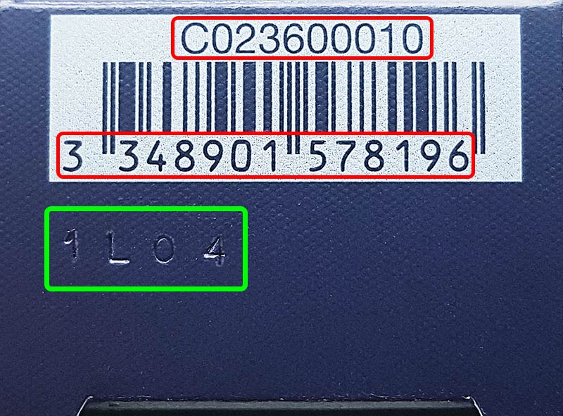 Yves Saint Laurent batch code decoder, check cosmetics production date